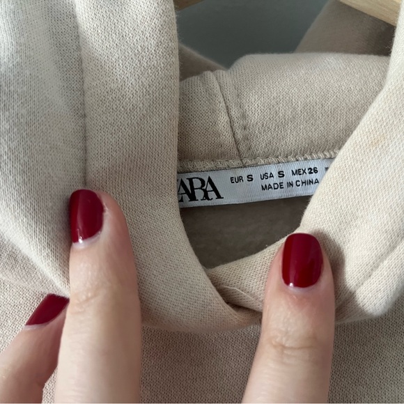 Zara Cream Women's Hoodie - Picture 2 of 4